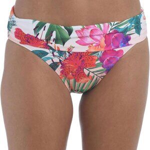 La Blanca Women's Banded Hipster Bikini Swimsuit Bottom Size 14